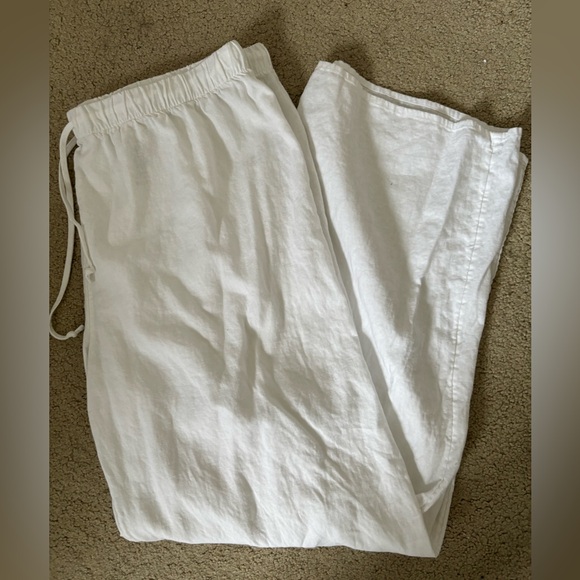 Aritzia Pants - NWOT Aritzia Lodge Linen Pant